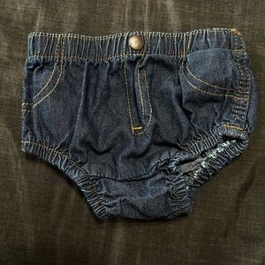 Infant Wrangler Denim Bummies